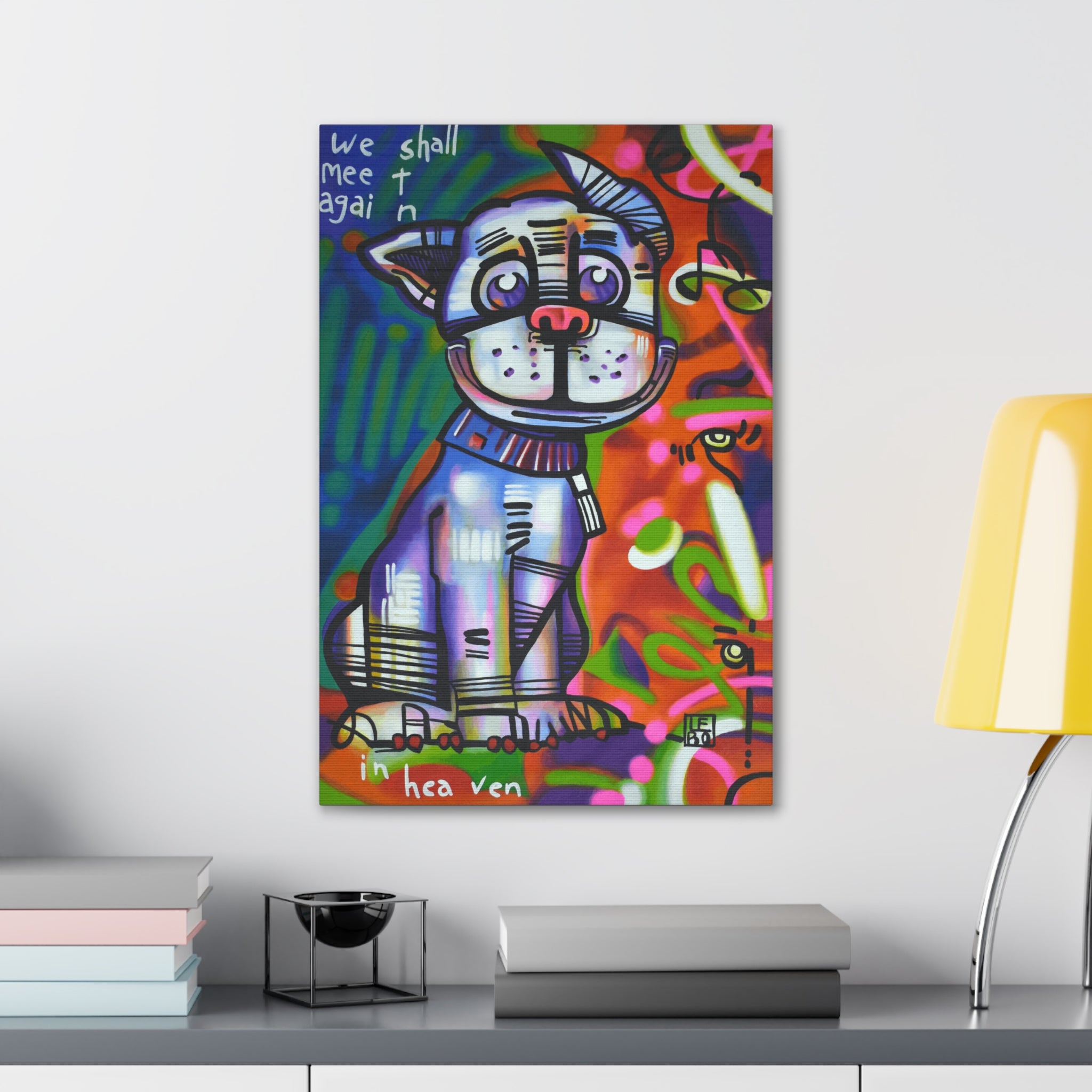 We Shall Meet Again in Heaven - Lebo Premium Gallery Wrap Canvas